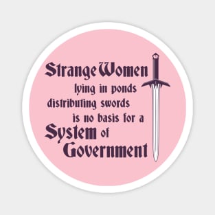 Monty Python Strange Women Magnet